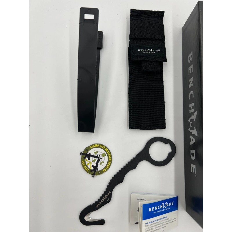 Benchmade 8 BLKW Safety Cutter and Rescue Hook