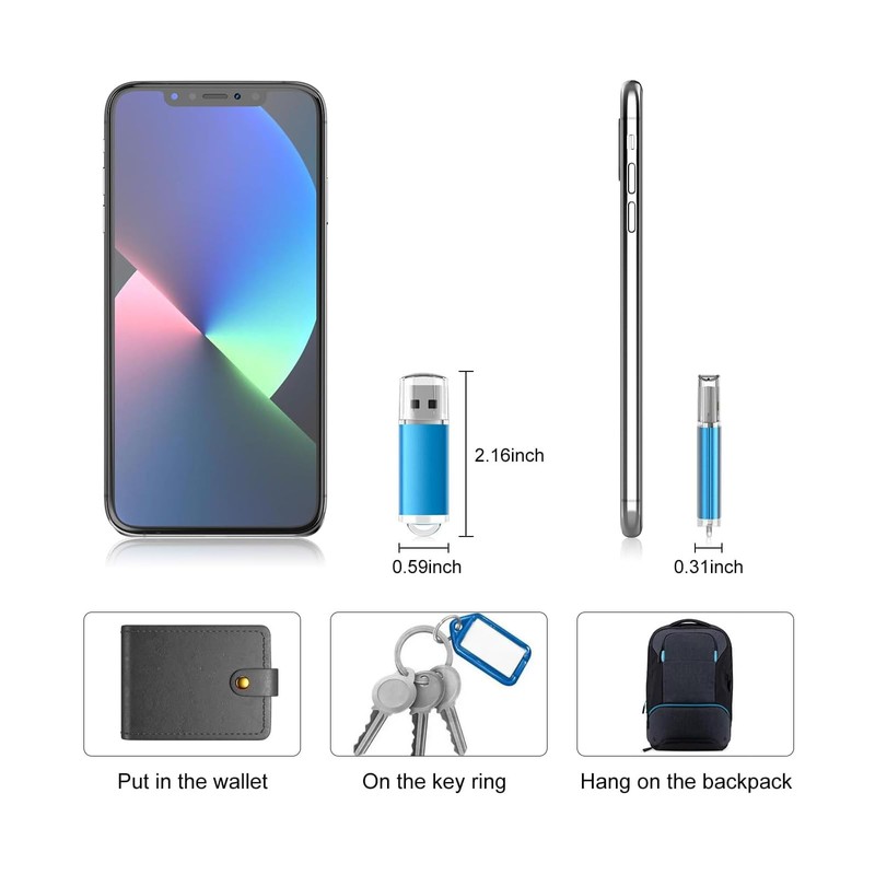 10PCS 16G USB Flash Drive USB 2.0 Memory Stick Memory