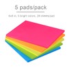 Sticky Notes 6x8 in Bright Stickies Colorful Super Sticking Power