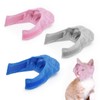 3 Pieces Breathable Mesh Cat Muzzles for Grooming and Restraint