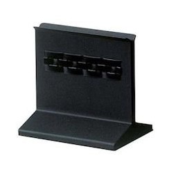 シンビ 金属製ブック立て(小) スチール ブラック ラミネート用ブック立て スチール W100 × D65 × H96mm SE11BLA