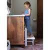 Busy Kids Fold 'N Store Step Stool for Toddlers, Wood