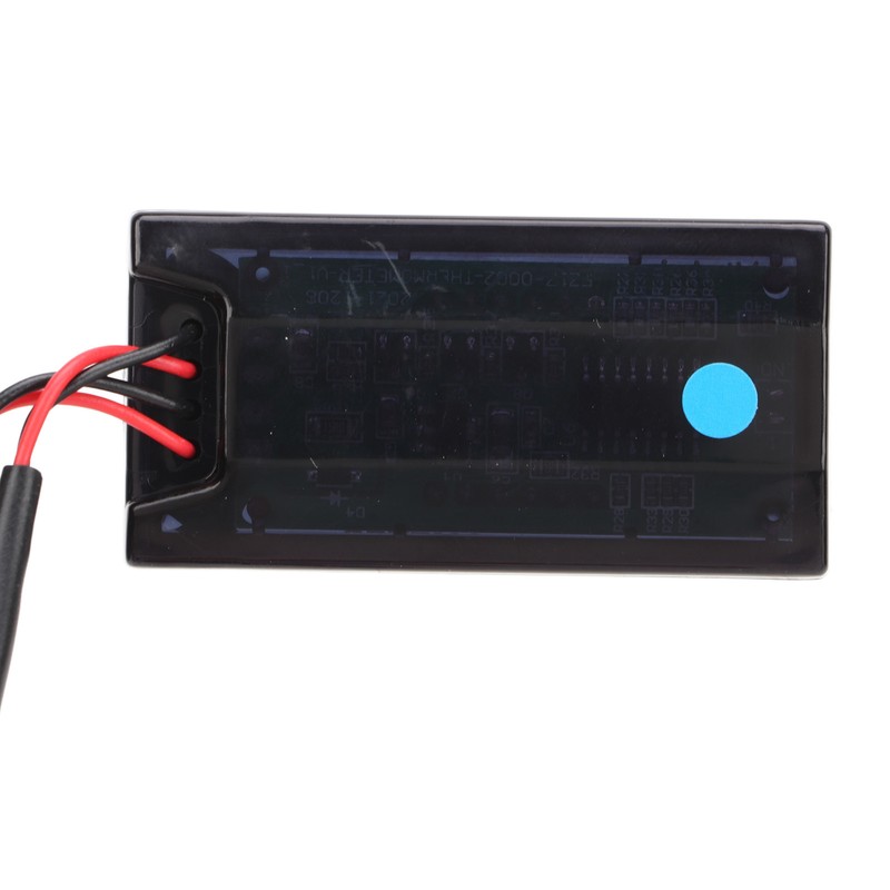 Motorcycle Water Temperature Gauge Ultra Thin LCD Display ABS Housing