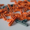 200 pcs 5mm T Shape Tile and Brick Spacer. Plastic