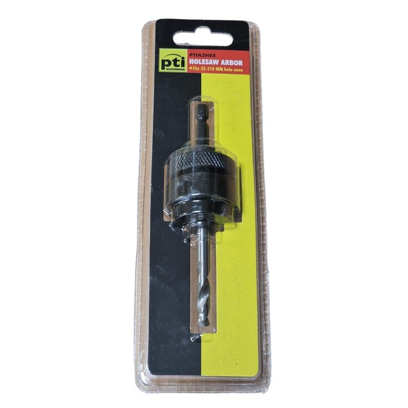A2 Hole Saws Arbor - 32-210mm With ¼” Hex Drive,