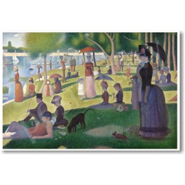 Sunday Afternoon on La Grande Jatte 1886 Georges-Pierre Seurat - NEW Art POSTER