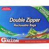 Neaties 1 Gallon Zipper Bags - Reclosable Storage and Freezer Bags - Premium One Gallon Zip Bags, Press and Double Lock Heavy Duty Clear Freezer Bags for Tight Seal and Fresh Storage, Pack of 150