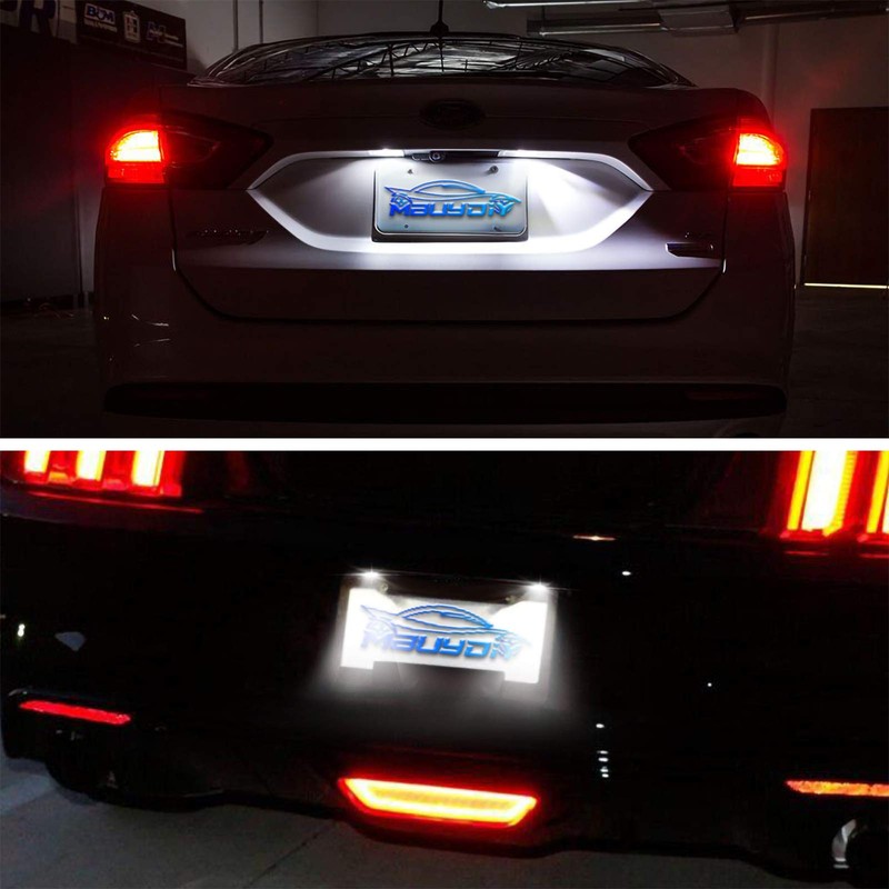 MbuyDIY LED License Plate Light Lamp Compatible with Fusion 2006-2012,