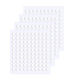 JANYUN 1000 Pcs Double Sided Sticky Dots Removable Round Putty Clear Double Sided Tape for Crafts No Trace Sticky Tack Adhesive Tape (6 mm)