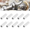 10 Pieces Round Spacer, 4mm ID, 6mm OD, Aluminum Alloy