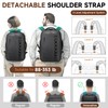 2-in-1 Detachable Carry On Rolling Backpack - Splits into Two