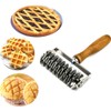 Kitchen Baking Dough Cookie Pie Pizza Pastry Lattice Roller Cutter