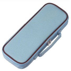 Raymay Fujii FSB133H Topliner Pen Case (with Pocket), Light Blue, Set of 2, Casual