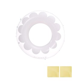 Float, Children, Float, Adult, Inflatable Float, Strong Buoyancy, Leak-Resistant, Swimming Pool, Beach, Sunbathing, Water Play, Sea, Beach, Heat Prevention, Summer, Leisure, Transparent Repair Tape