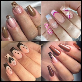 UKKQES 600pcs False Nail Tips, Gel X Nail Tips Clear Fake Nails Full Cover Acrylic Nail Tips for Extension Nail Manicure Salon Home DIY, 12 Sizes