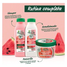Kiit Garnier Fructis Hair Food Sandía Rutina Completa Pelo Normal