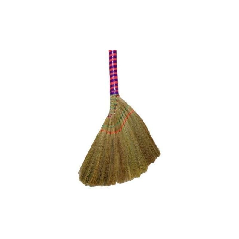 Gentle Cleaning Traditional Vietnamese Straw Brooms - 2 Packs