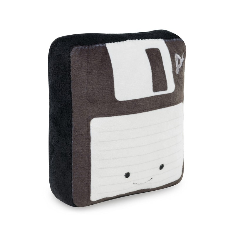 Petface Retro Floppy Disk Plush Dog Toy
