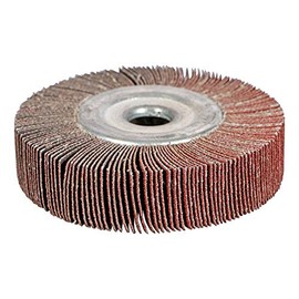 BHA Unmounted Flap Wheel for Bench Grinder, 4" x 1" x 5/8" (120 Grit)