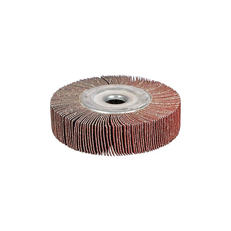 BHA Unmounted Flap Wheel for Bench Grinder, 4" x 1"