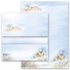 Writing Paper Set 40 Pieces Winter Landscape Nature and Landscape