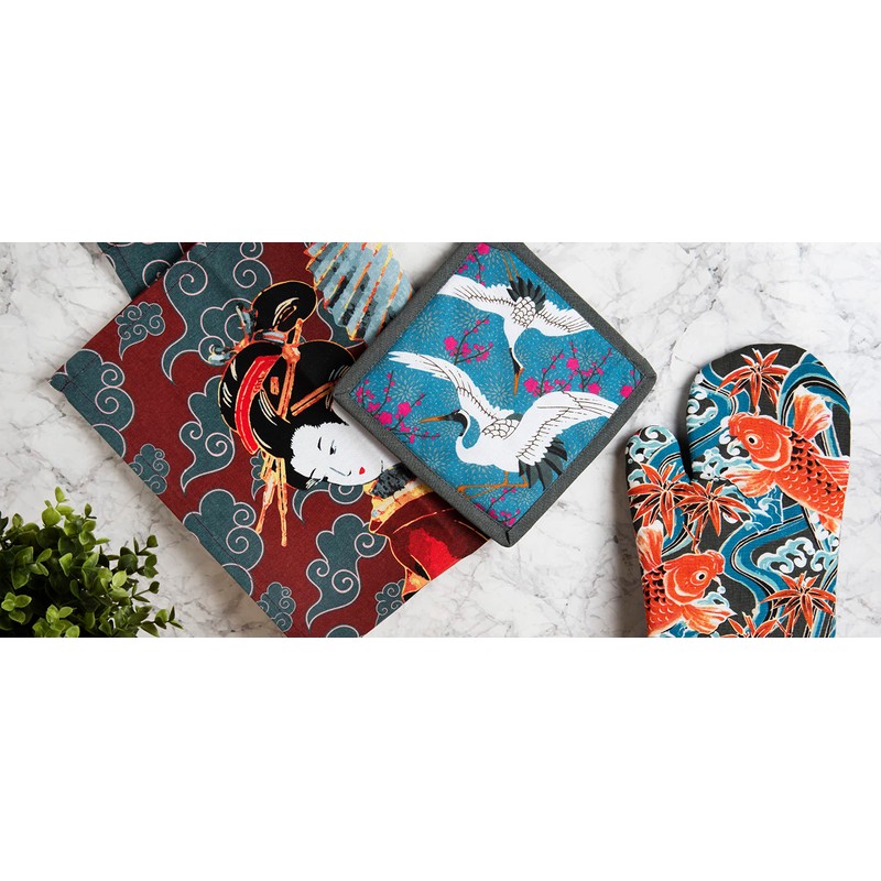 Excelsa Kimono Tea Towel 100% Cotton 70 x 50 cm