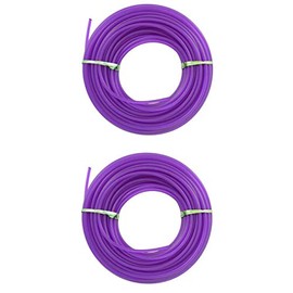Set of 2 15m Reels of Heavy Duty Nylon Cord for Brushcutter/Trimmer