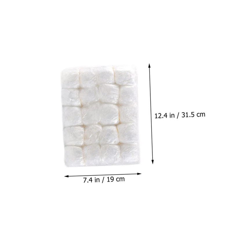 Gatuida 100pcs Disposable Bath Caps Shower Hats for Home and