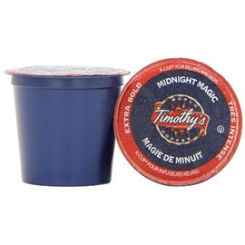 Timothy's World Coffee, Midnight Magic, K-Cup Portion Pack for Keurig K-Cup Brewers 24-Count (Pack of 2)
