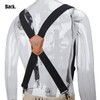 WELKINLAND 1.5In HD Elastic Suspenders, Heavy-Duty Work Suspenders, Comfy Belt
