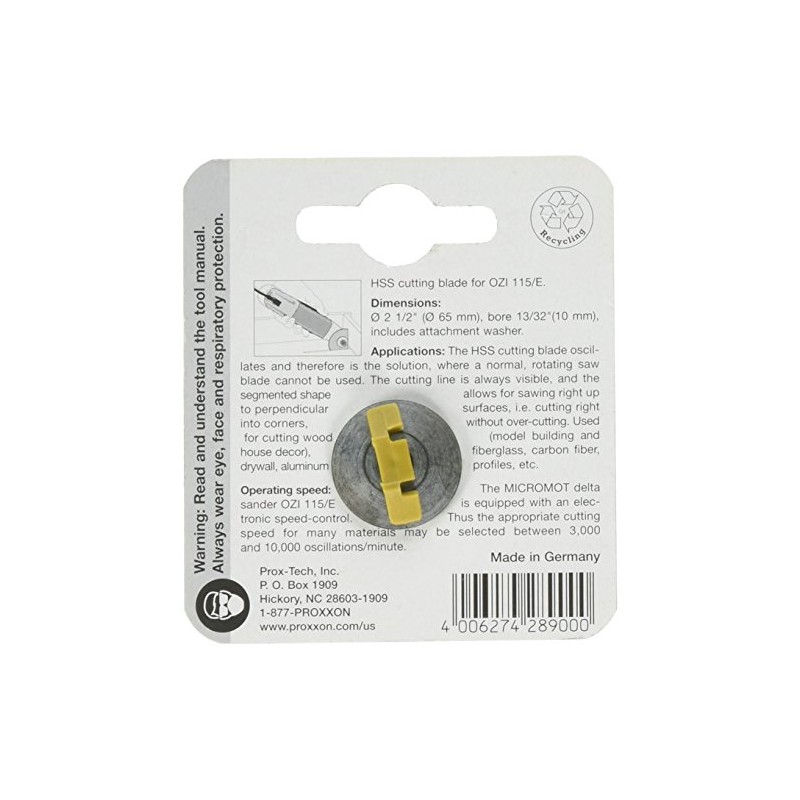 PROXXON 28900 HSS Segment Divider for OZI 220 / E