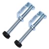 Pair of Garage Door Plunger Bumper Pusher Spring Left and
