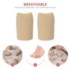 FOMIYES 2pcs Toe Scuffs Toe Caps Toe Finger Protector Gelt