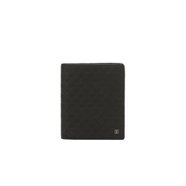 Daks (신세계센텀점)DBWA2F362LOUIS 블랙 DD경판로고 매트 가죽 중지갑 (Sinsagae Centum City) DBWA2F362 LOUIS Black DD Plate Logo Matte Leather Medium Wallet