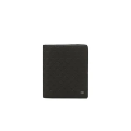 Daks (신세계센텀점)DBWA2F362LOUIS 블랙 DD경판로고 매트 가죽 중지갑 (Sinsagae Centum City) DBWA2F362 LOUIS Black DD Plate Logo Matte Leather Medium Wallet