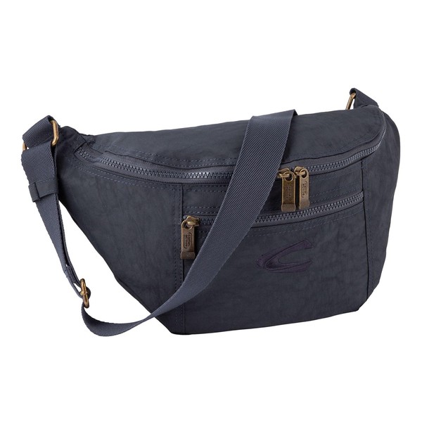 camel active Journey Men's Crossbody Bag Large, dark blue, L,