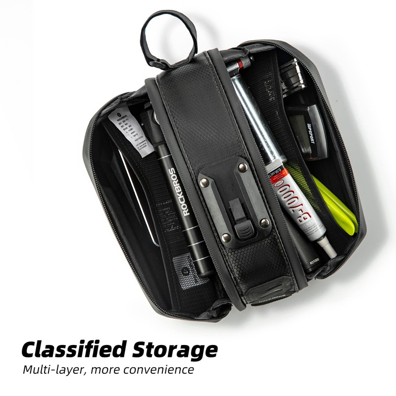 ROCKBROS Bike Saddle Bag Bicycle Saddle Bag Under Seat 3D