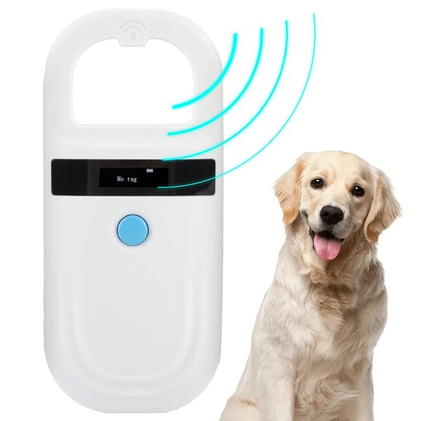 Watris Veiyi Watris Veiyi Dog Microchip Reader, Pet Microchip Scanner