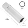 OEMTOOLS 22887 5/8 Spark Plug Socket, 3/8 Drive Magnetic Spark