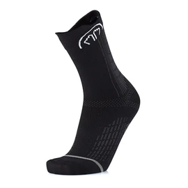 Sidas Unisex Run Anatomic Crew Socks, black