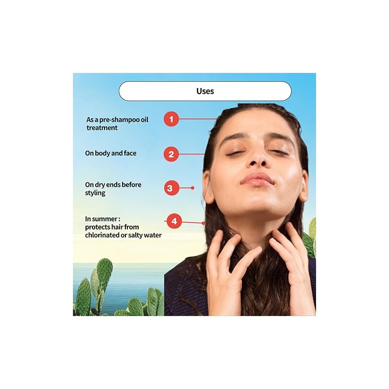 Shaeri Aceite de Cuidado Multiusos - Aceite Capilar para Cabello