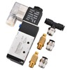 Heschen Electric Pneumatic Solenoid Valve PT1/4 24VDC Coil 4V210-08 5