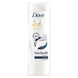 Dove Body Love Prebiotic Body Milk for Dry Skin for 48 Hours Body Care with Glycerine 400 ml