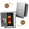 HOMSFOU Box Rolling Shutter Door Switch Box Push Button Control
