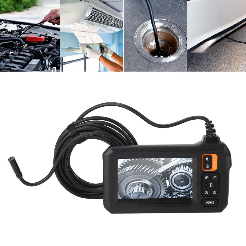 Endoscope Camera with Light IP67 Waterproof 1080P HD Sewer Inspection
