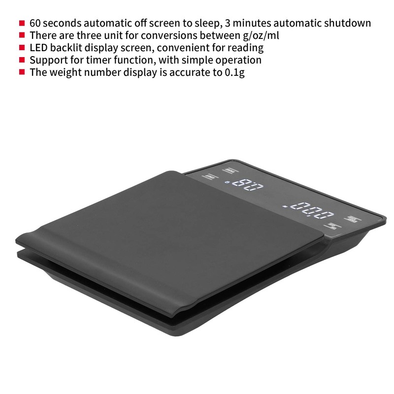 Coffee Scale, Koffieweegschaal Met Timer, Acaia Kaffeewaage, Digital Coffee Scale
