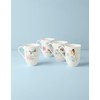 Lenox Butterfly Meadow 4-Piece Mug Set, 2.44, Multi