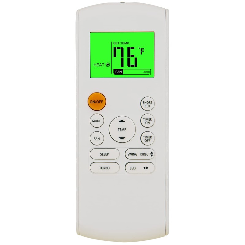 Replacement for Toshiba Midea AC Air Conditioner Remote Control RG57H4(B)/BGEFU1
