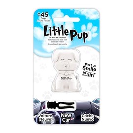 Little Pup 96619 New Car Air Freshener Vent Clip Provides Long-Lasting Freshness in a Compact Design, Fights Odors for up to 45 Days, Cute Car Odor Eliminator, Non-Toxic, Pack of 1