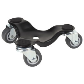 Dörner + Helmer Furniture transport aid, made of steel, 60 kg load capacity, non-slip surface, 3 arms, non-marking TPE wheels